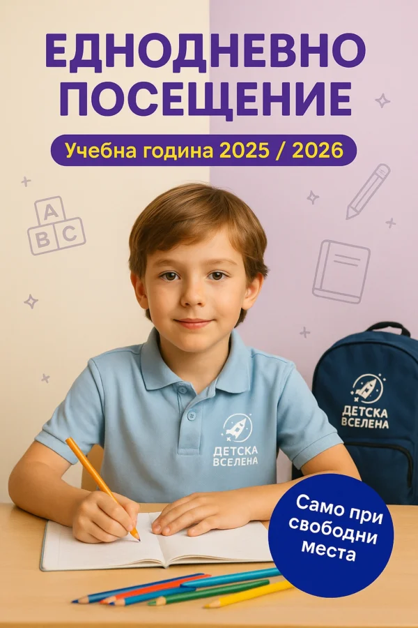 Дневно посещение  учебен период