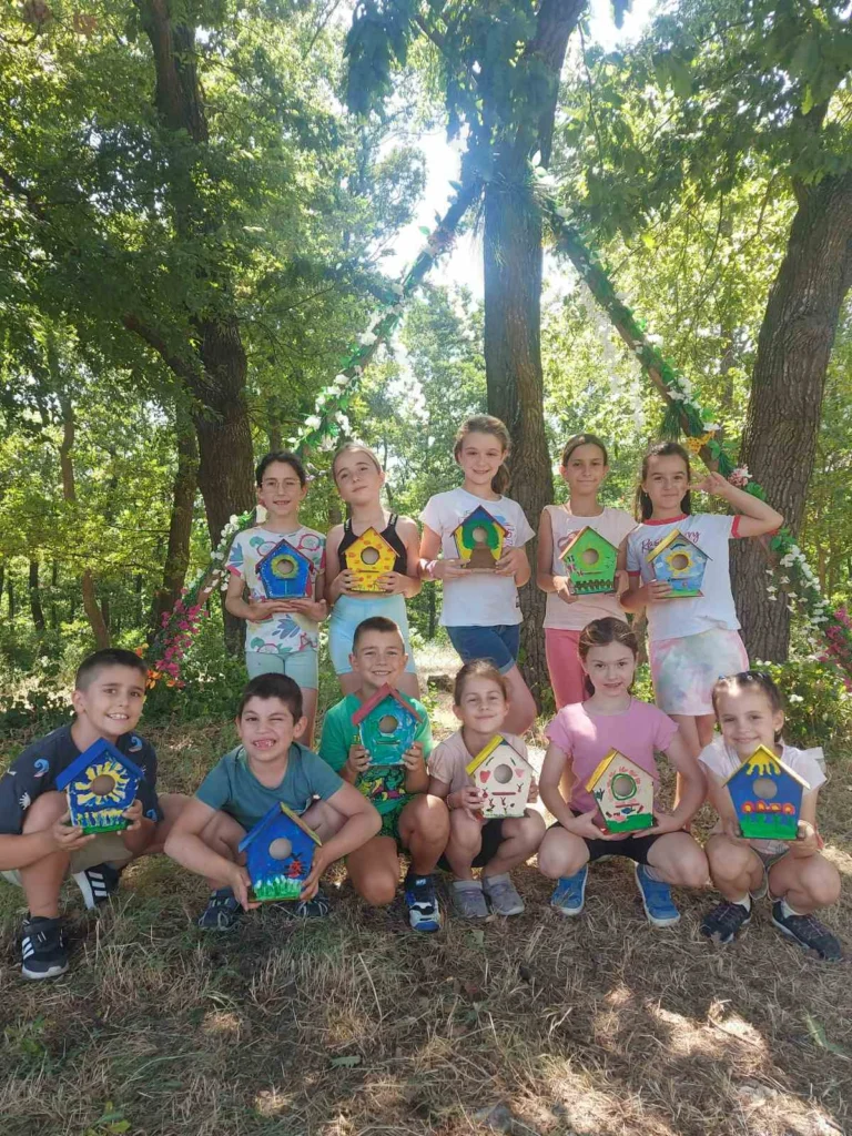 Деца на Зелено училище Варна с Детска Вселена